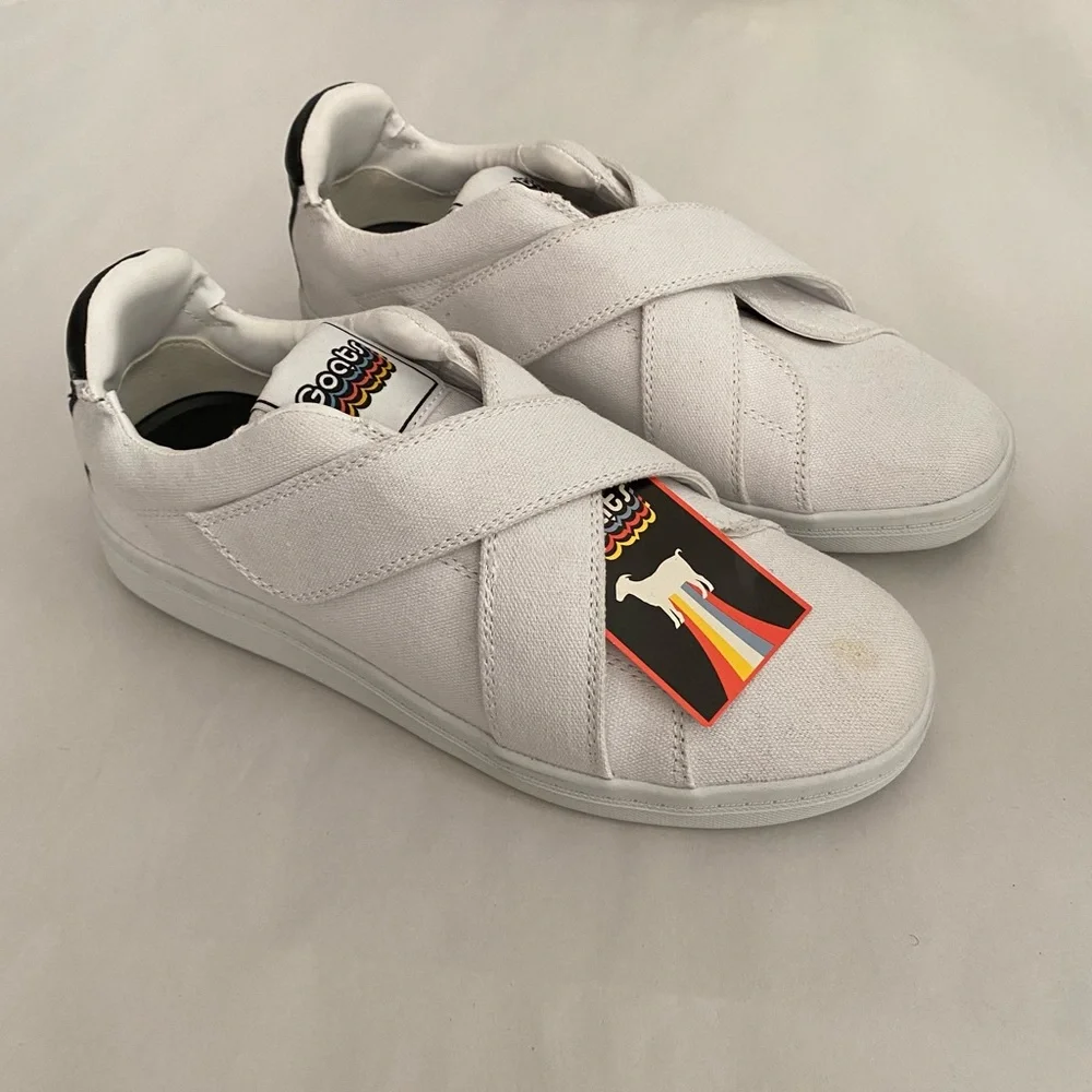 Goats Women’s Sneakers Size 7.5 Criss Cross Hood Loop Straps Streetwear NWT
